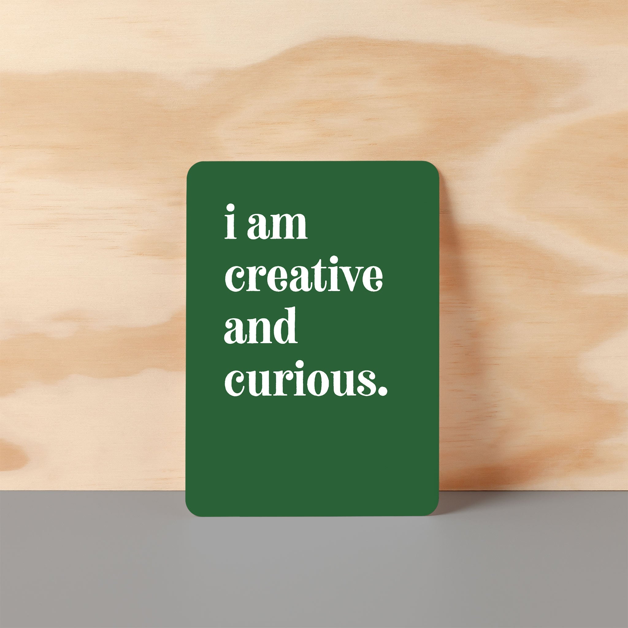 Mental Health Affirmation Cards for Kids, Deck of 16